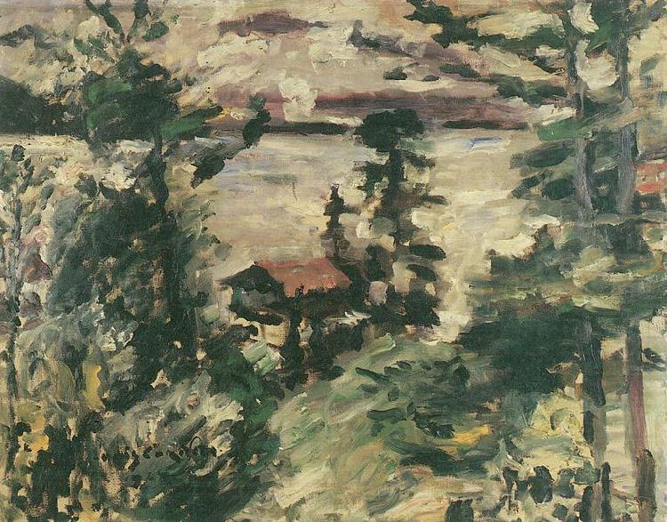 Lovis Corinth Walchensee, Morgennebel china oil painting image